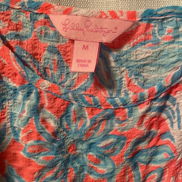 Lilly Pulitzer Ruffle Tank - Picture 3 of 3